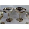 Image 4 : Plated Goblets - Creamer & Sugar Bowl - Stainless Steel Baby Cup