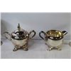Image 5 : Plated Goblets - Creamer & Sugar Bowl - Stainless Steel Baby Cup
