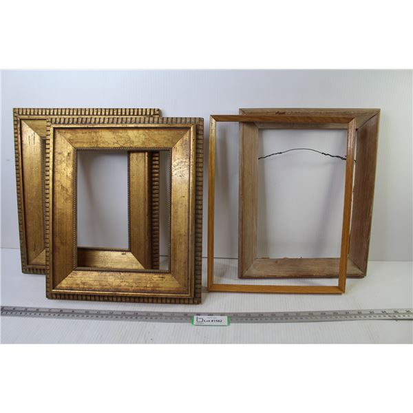 (2) Frames (13 1/4" x 15 1/4") - (2) Frames (11 3/4" - 14 3/4")