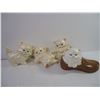 Image 2 : (4) Ceramic Kitten Ornaments,(4) Ceramic Wall Hangers,(2) Boy/Girl Mini Tapper Candleholders and (8)