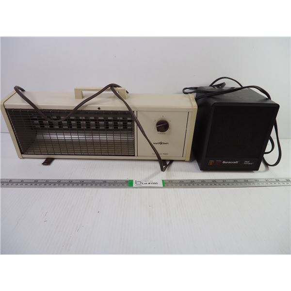 (2) Heaters-tested and working