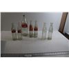 Image 1 : (9) Coca-Cola Glass Bottles