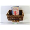 Image 1 : Wicker Basket - Super Matic Cigarette Roller - (2) Small Ducks