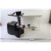 Image 1 : Cabela's Meat Grinder w/Accessories (no power cord) - Plastic Rubbermaid Container