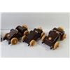 Image 2 : (3) Resin Cars - (3) Wooden Cars