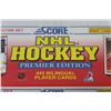 Image 2 : NHL Hockey Premier Edition - 445 Bilingual Player Cards (unopened)