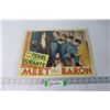 Image 1 : "Meet the Baron," Movie Lobby Card from 1933 - 11" x 14"