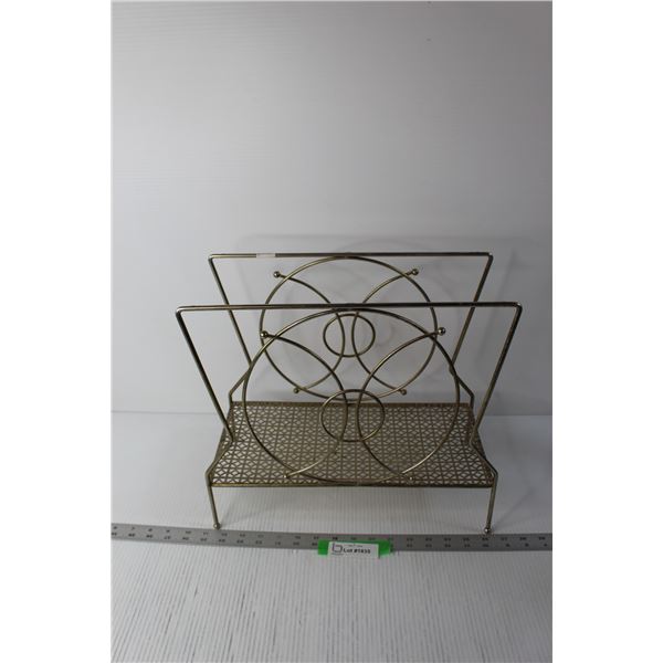 Wire Magazine Rack