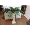 Image 1 : *Faux Plant w/Stand (stand is 27 1/4" x 9")