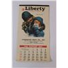 Image 2 : Vintage 1930 Liberty "Livingston Meat Co. Inc." Calendar