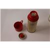 Image 14 : (2) Vintage Thermos's - Canada Centennial & Fly Fishing Flies Themes