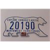 Image 2 : Northwest Territories Polar Bear Licence Plate
