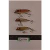 Image 1 : (3) Vintage Fishing Lures (Wooden Plugs - Martin)