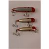 Image 4 : (3) Vintage Fishing Lures (Wooden Plugs - Martin)