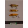 Image 1 : (4) Vintage Fishing Lures (Wooden Plugs - Martin)