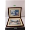 Image 1 : (2) Framed Scenic Prints (18.5x22.5")