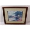 Image 3 : (2) Framed Scenic Prints (18.5x22.5")