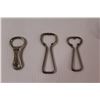 Image 10 : (6) Small Cups, (3) Sets Vintage S & P Shakers 7 (3) Vintage Bottle Openers