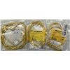 Image 1 : Lot of (3) Turck #PKG-3M-1-PSG 3M Actuator and Sensor Cordsets