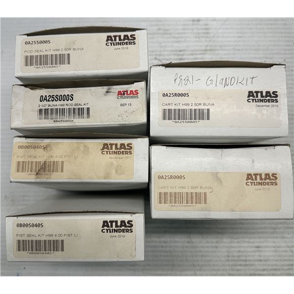 Lot of (6) Assorted Atlas Cylinders Items as Pictured