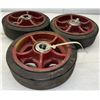 Image 2 : Lot of (3) Hamilton 5830 Wheels