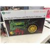 Image 7 : ERTL Precision Series Die Cast John Deere Model A with Cultivator, with Box, 1:!6 Scale