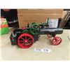 Image 4 : CASE Die Cast Steam Tractor Heritage Series# 1 - no box 7.5" tall by 15.5" long