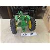 Image 2 : John Deere Die Cast Tractor - No Brand, No Box 6" x 6.5" x 9" 