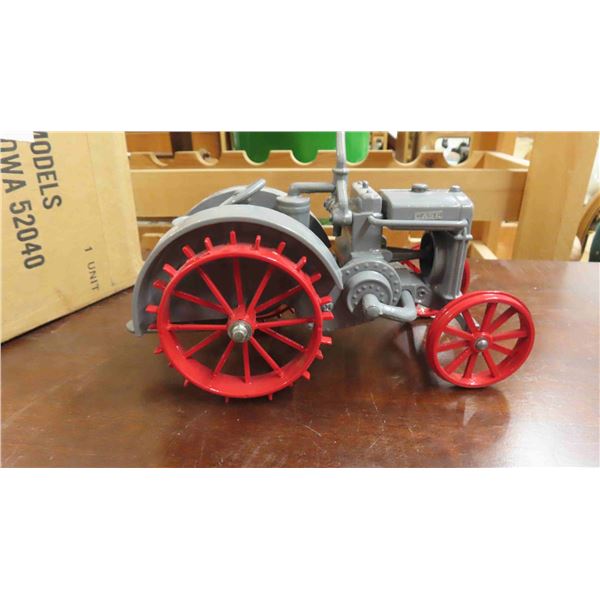 CASE Die Cast Tractor with Steel Wheels - No Brand, No Box 4  x 5.5  x8 