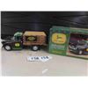 Image 1 : ERTL Collectibles Prestige Series 1957 John Deere Dealership Chevy Stake Side Truck 