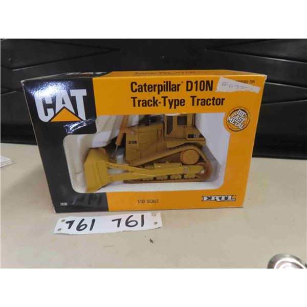 ERTL CAT D10N Track Type Die Cast Tractor with Original Box 1:50 Scale ; Mobile 