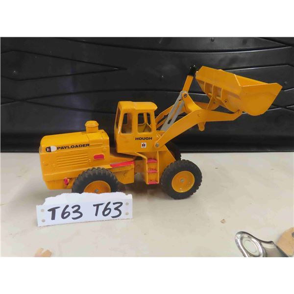 ERTL Hough Payloader Die Cast Tractor with Adjustable Bucket - No Box, Scale