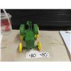 Image 3 : John Deere Die Cast Tractor - No Brand, No Box 4" x 4"x 8" 