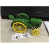 Image 4 : John Deere Die Cast Tractor - No Brand, No Box 4" x 4"x 8" 