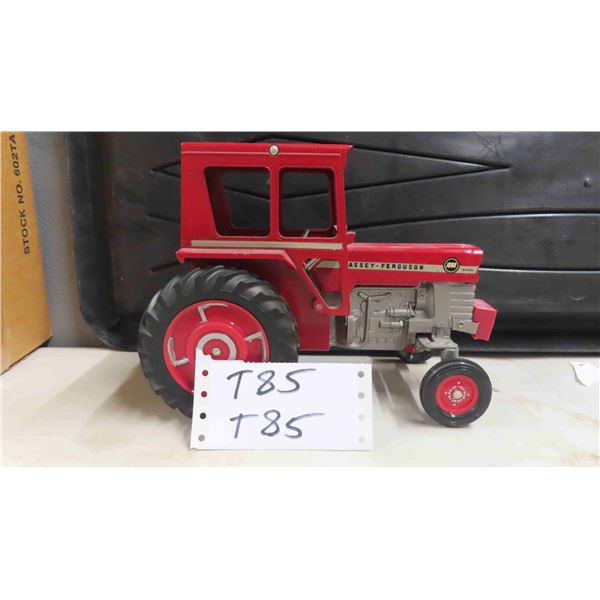 Massey Ferguson 1080 Diesel Die Cast Metal Tractor - No Box, Rubber Wheels 5" x 7" x 9" 