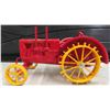 Image 3 : Massey Harris Metal With Metal Wheels Tractor - No Box, 1:16 Scale 4.5" x 5" x 8" 