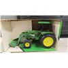 Image 8 : John Deere Utility Tractor with Loader Die Cast Metal with Rubber Tires + Box,