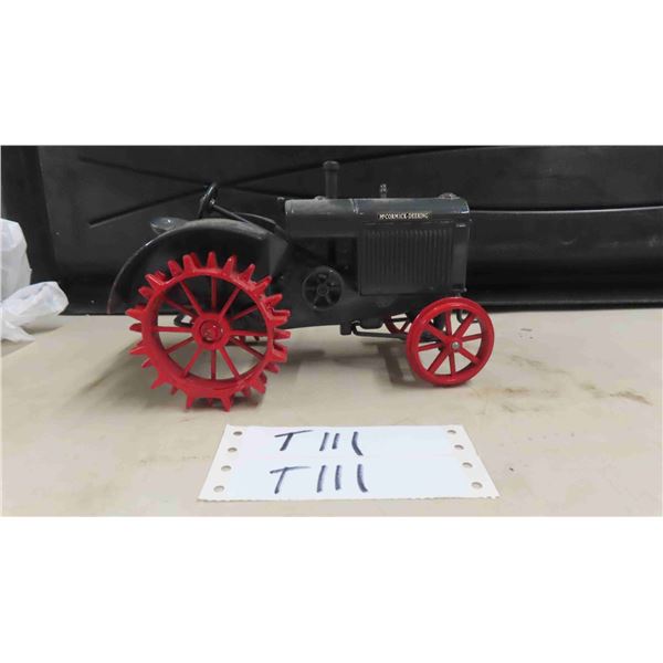 McCormick- Deering W-30 Steel Wheel Die Cast Tractor 4.5" x 4.75" x 8" 