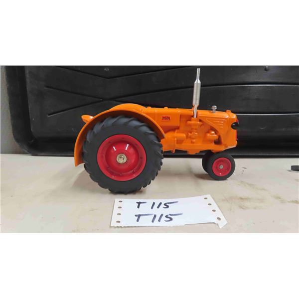 Minneapolis Moline Row Crop Die Cast Metal with Rubber Tires 5" x 6"x 8" 