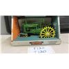 Image 1 : John Deere 1935 Model B Tractor Die Cast Metal with Original Box, 1:!6 Scale,