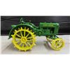Image 3 : John Deere 1928 Model C Die Cast Metal Tractor, 1:16 Scale, 4" x 4" x 7" 