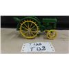 Image 1 : John Deere Die Cast Metal with Metal Wheels, 4.5" x 5" x 8"