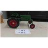 Image 1 : Oliver Row Crop 70 Metal with Rubber Tires, Marked 4th Summer Toy Festival 6-3-89,