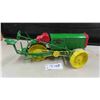 Image 1 : John Deere Tractor, Metal with Steel Wheels, 4.25" x 5.5" x 10.5"