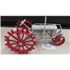 Image 1 : Fordson Metal Die Cast Tractor with Steel Wheels, 4.5" x 4.5" x 8.25"