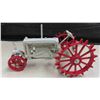 Image 6 : Fordson Metal Die Cast Tractor with Steel Wheels, 4.5" x 4.5" x 8.25"