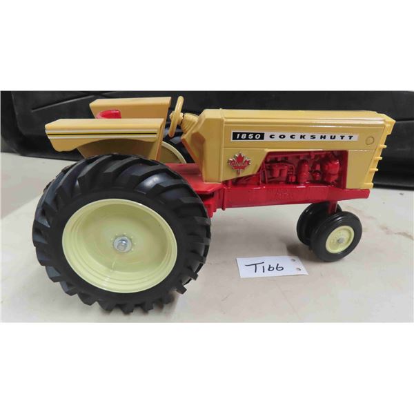 Cockshutt 1850 Die Cast Tractor Metal with  Rubber Tires, Stamped Ontario Show 