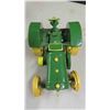 Image 3 : John Deere Metal Die Cast Tractor with Steel Wheels, 3.5" x 4" x 6"