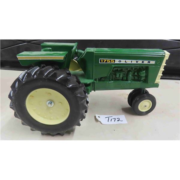 Oliver 1755 Die Cast Metal Tractor with Rubber Wheels, Marked Summer Fest 
