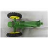 Image 2 : ERTL John Deere Die Cast Metal Tractor with Rubber Tires, 4.75" x4.75" x 8"